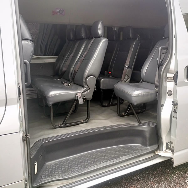 We provide Toyota Premio 14-seater cvan rental with driver for private Bali tours and travel with friends, colleagues, family, official visits, company transportation needs, and other business-related, also airport and hotel transfers, shuttle, pick-up, drop-off services from Ngurah Rai International Airport Denpasar to all destinations in Bali and selected cities in Java